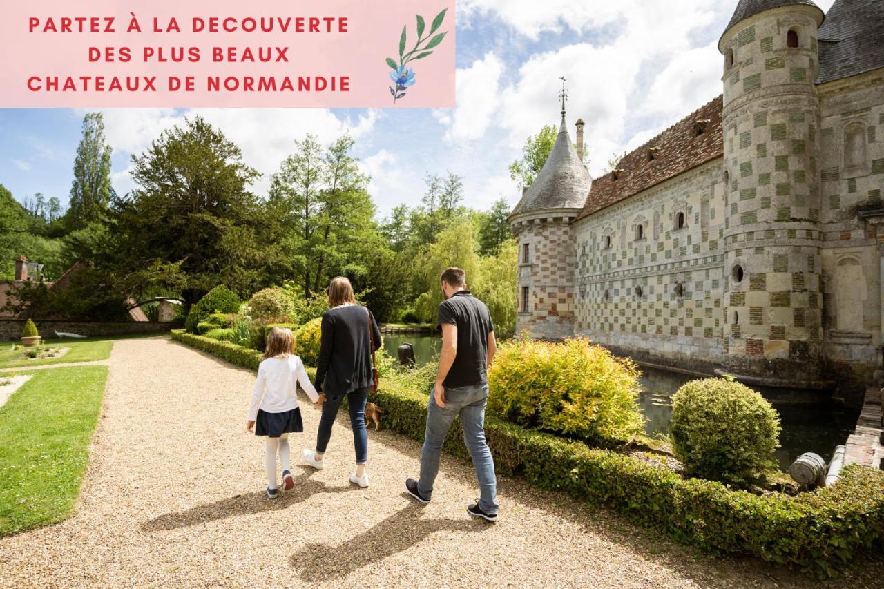 Suite Jungle - Jardin, Netflix Et Parking - Le Manoir Aux Pommes Orbec Екстер'єр фото