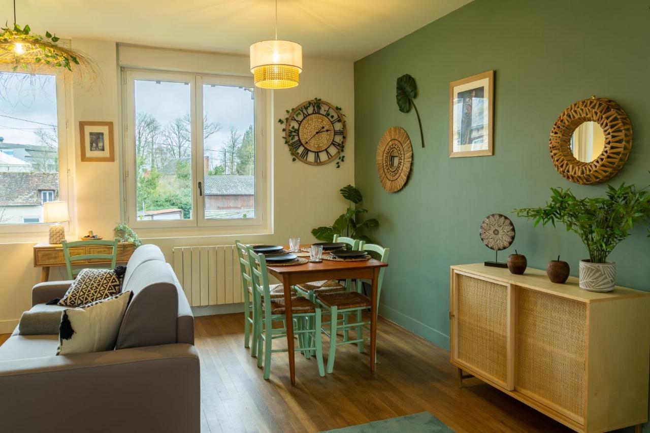 Suite Jungle - Jardin, Netflix Et Parking - Le Manoir Aux Pommes Orbec Екстер'єр фото