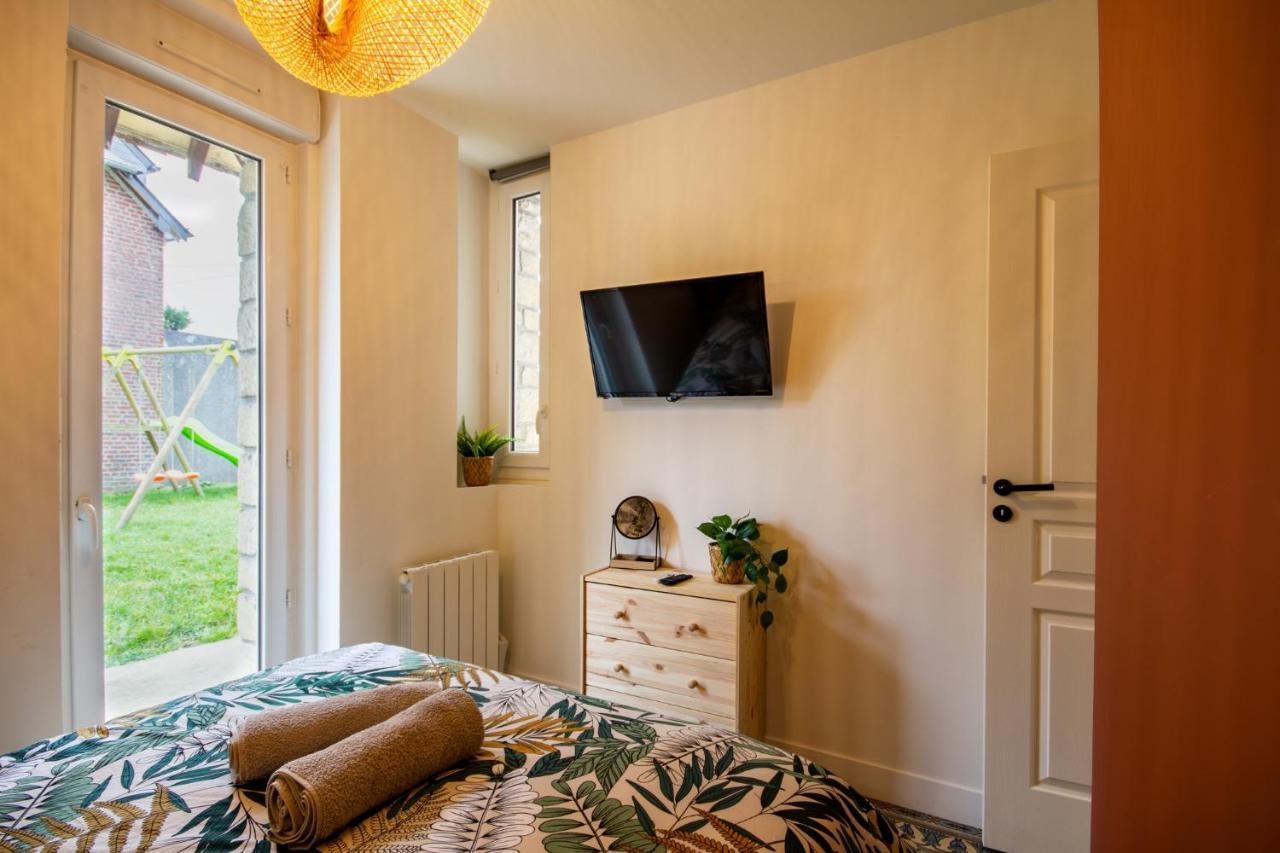 Suite Jungle - Jardin, Netflix Et Parking - Le Manoir Aux Pommes Orbec Екстер'єр фото